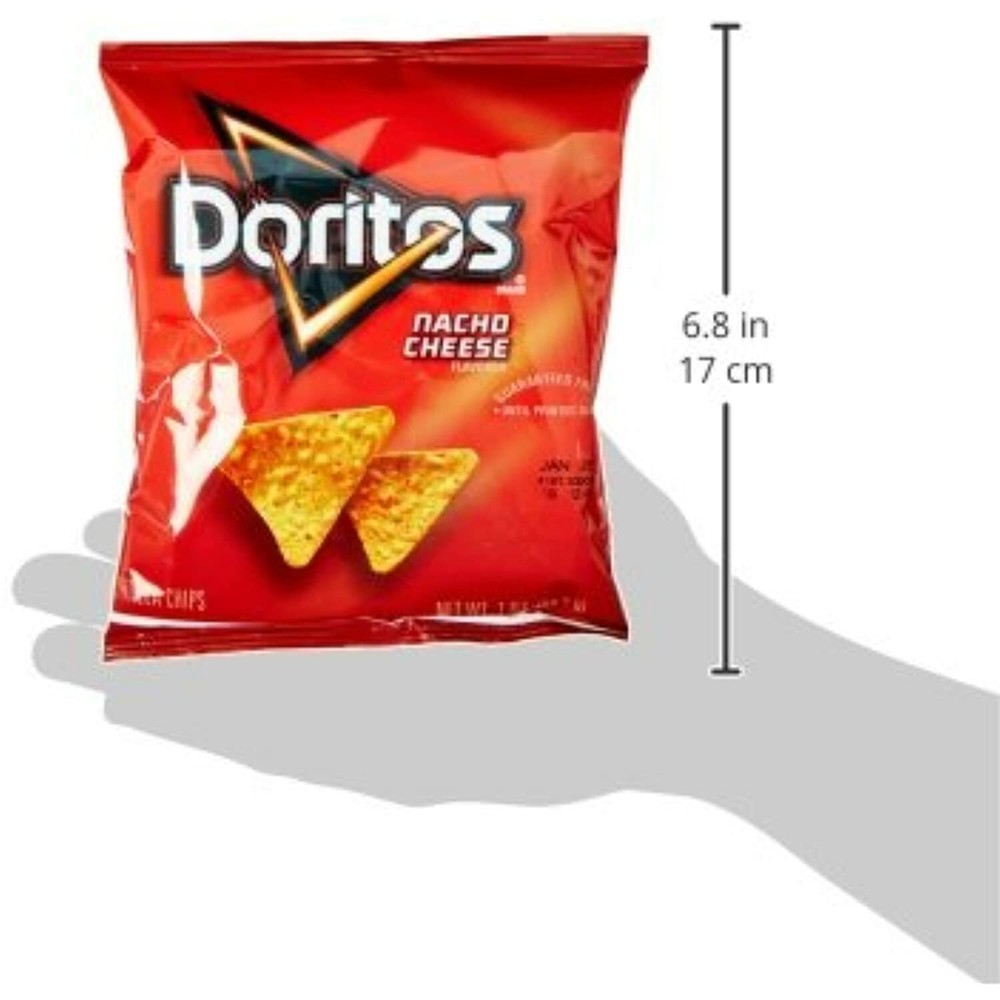 Doritos Nacho Cheese Flavored Tortilla Chips
