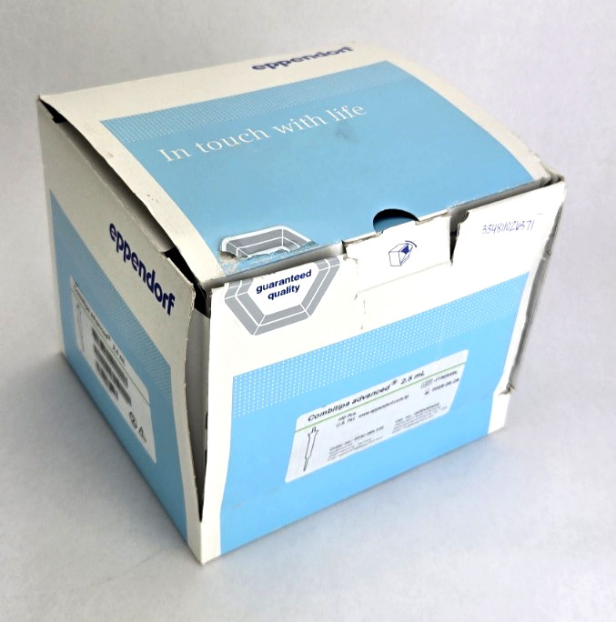 EPPENDORF 2.5 mL Combitips Advanced Pipette Tips Box of 100 Sealed