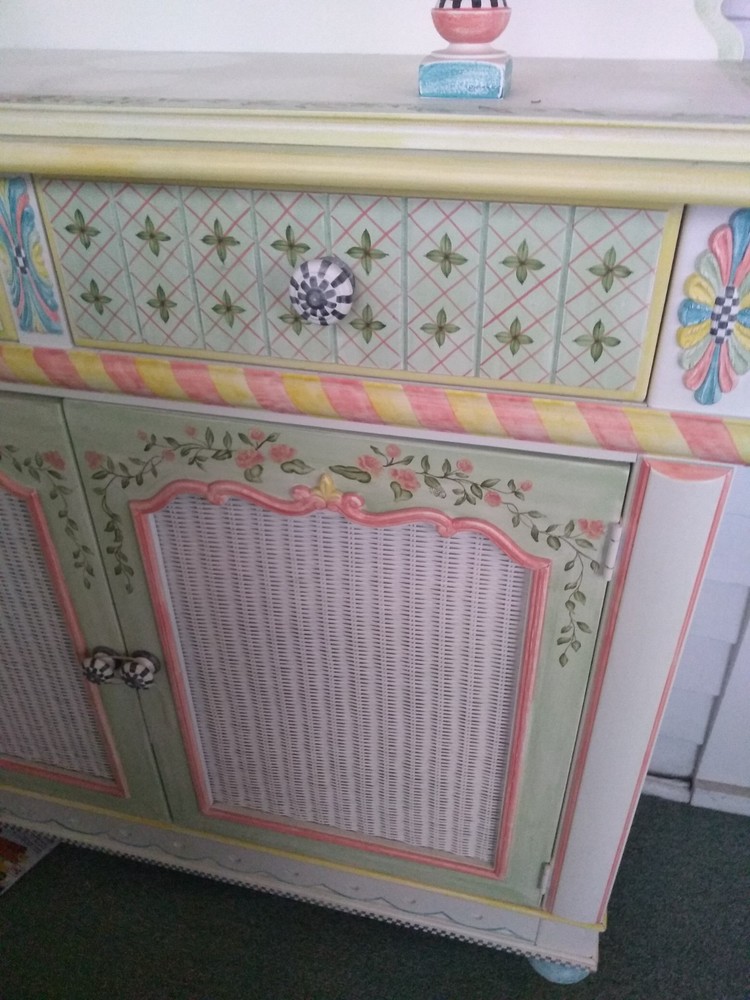 MACKENZIE CHILDS STYLE SIDEBOARD
