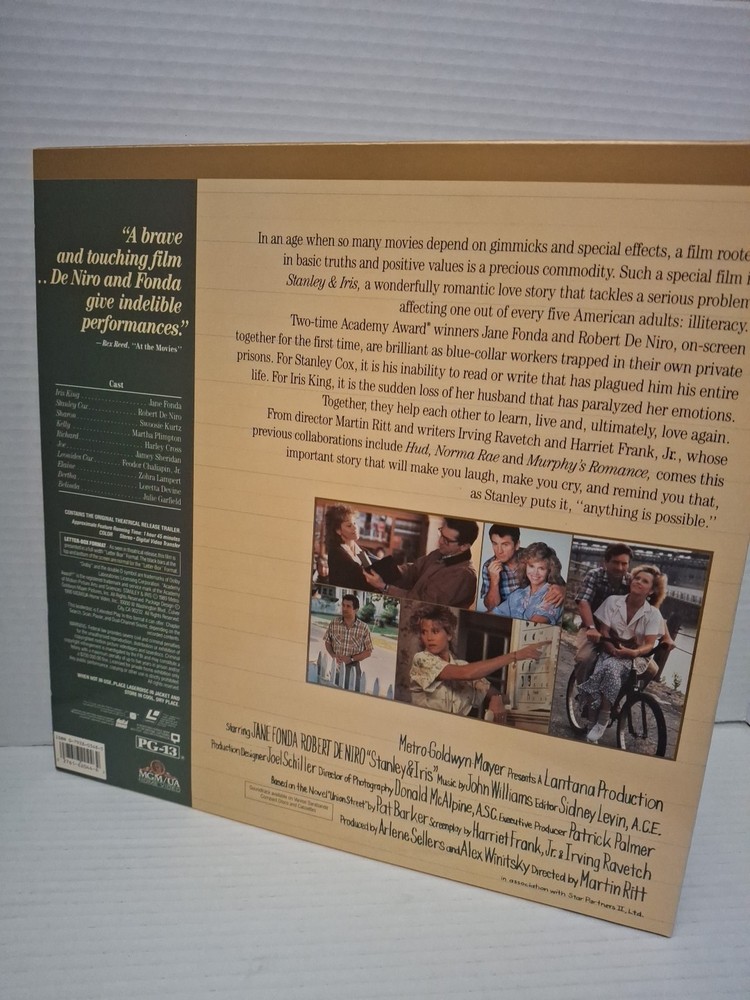 Stanley Iris (Laserdisc, 1990)Robert DeNiro,gr