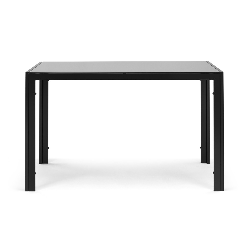 5 Pieces Dining Table Set for 4,Modern Kitchen Room Black Dining Table Chairs
