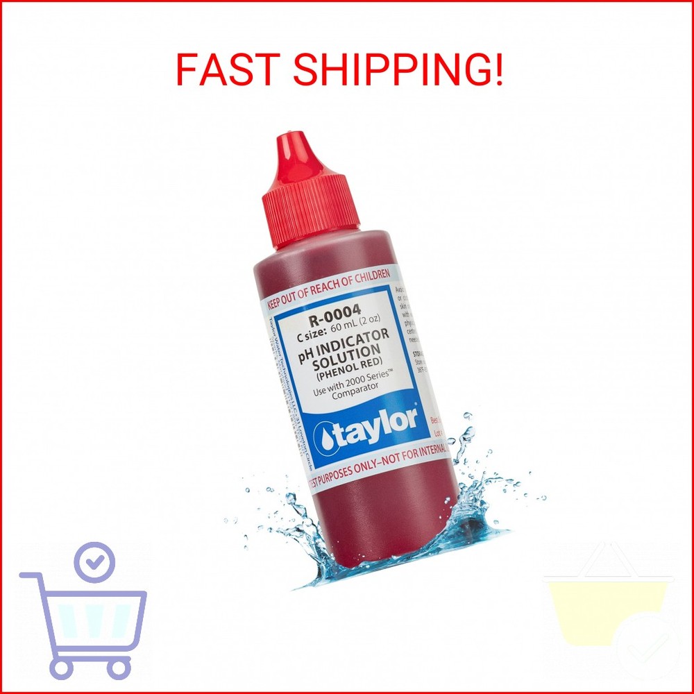 Taylor Technologies R-0004 pH Indicator Reagent, 2 Ounce