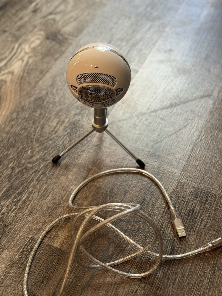 Logitech for Creators Blue Snowball iCE USB Microphone - White