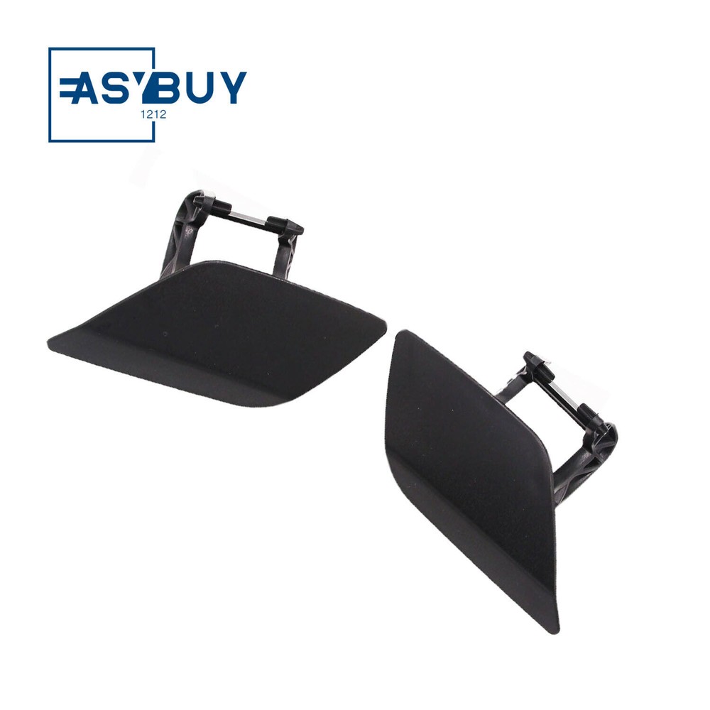 Pair Left Right Headlight Washer Cover for Mercedes E350 E550 2010-2013 US