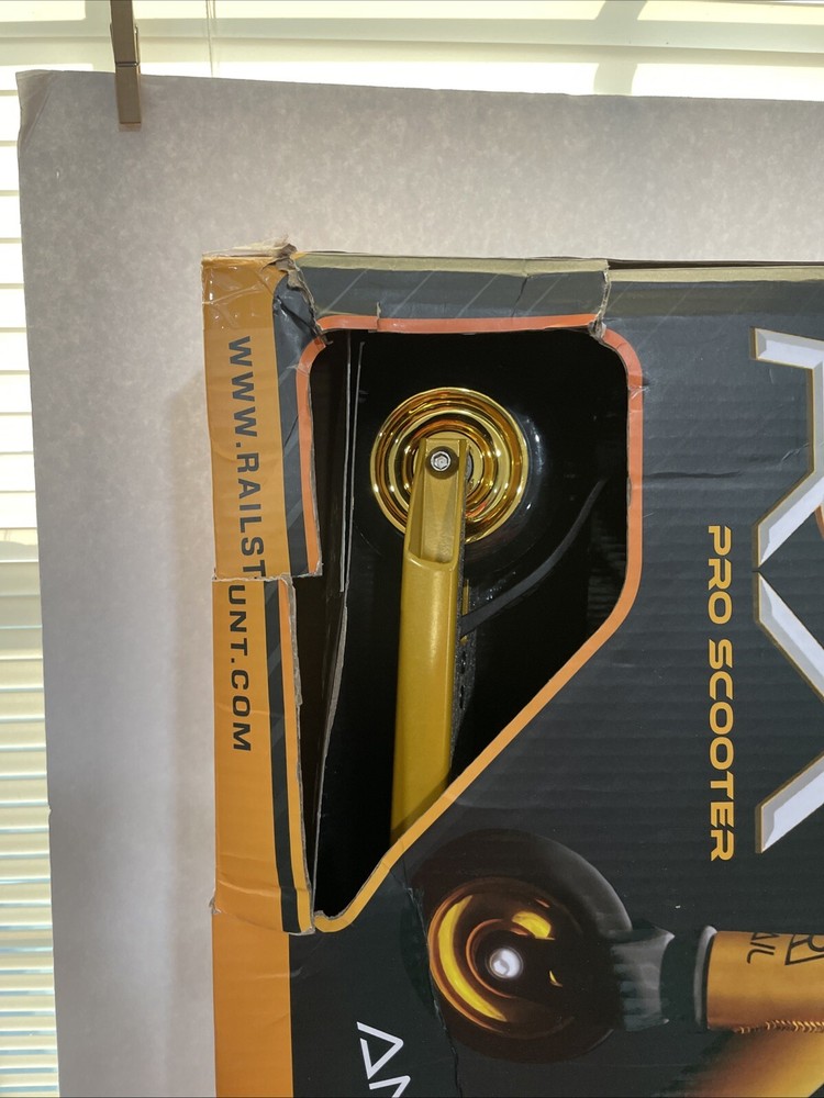 Rail RX Pro Kick Scooter - Gold