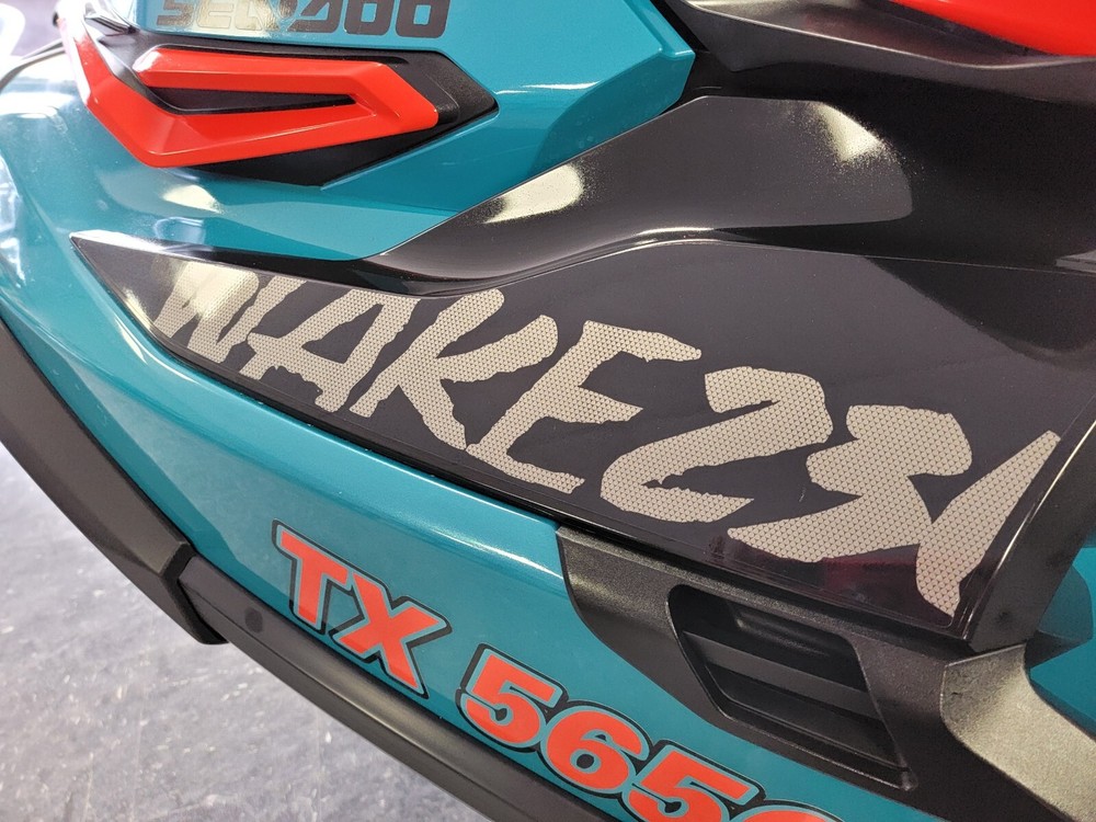 SEADOO WAKE 230 PRO 2018 Graphics / Decal / Sticker Kit teal