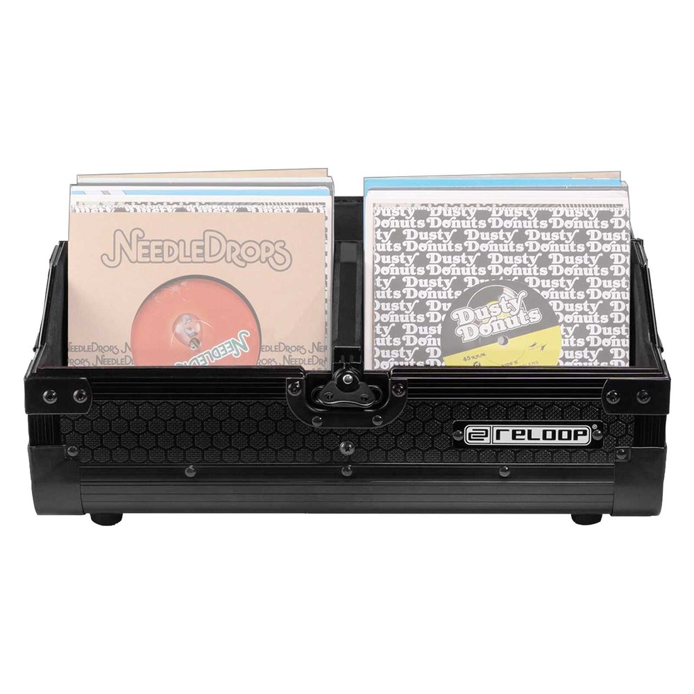 Reloop REC-CASE-7-150-BLK Holds Approximately 150 - 7" Records