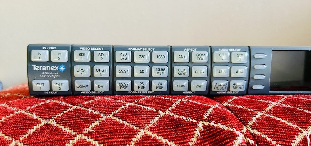 TERANEX VC1-RCP TN1105-6600-50 Converter- Frame Synchronizer panel
