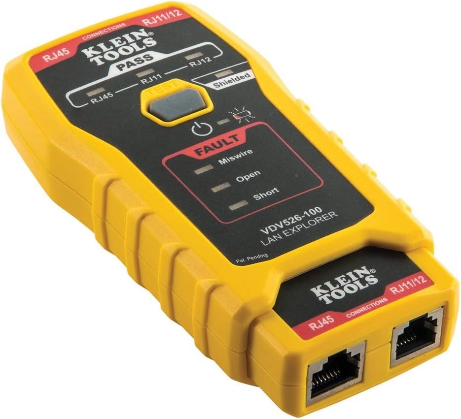 150 Replacement Remote for Klein LAN Explorer Cable Tester, Yellow