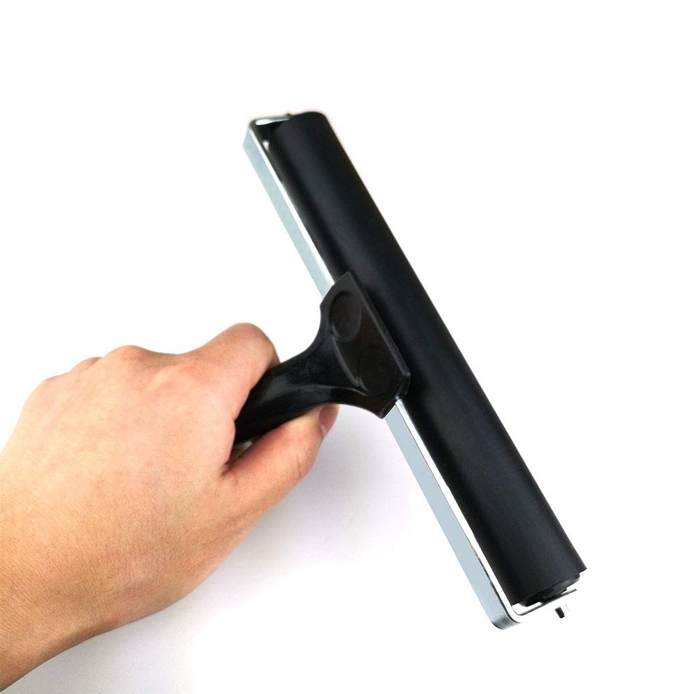 7.9'' Rubber Roller Glue Roller for Anti Skid Tape Construction Tools, Printm...