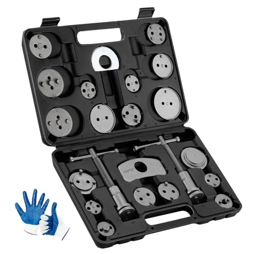 Brake Caliper Compression Tool 24-Piece Heavy Duty Disc Brake Piston Caliper