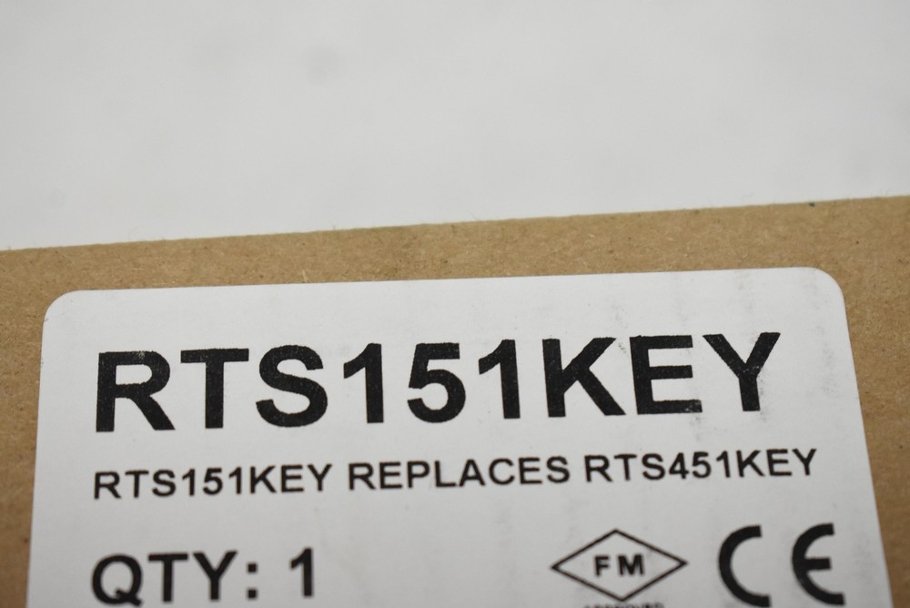 System Sensor RTS151KEY White Remote Test Station Key Switch Smoke Detector