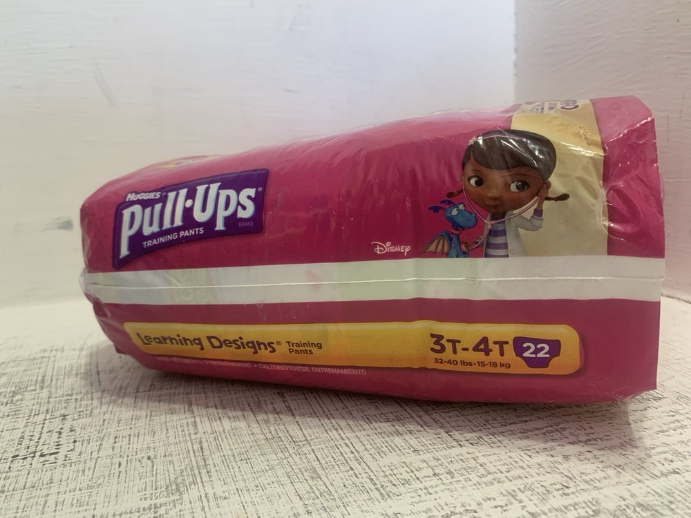 3-4T Vintage Huggies Pull-ups Doc McStuffins