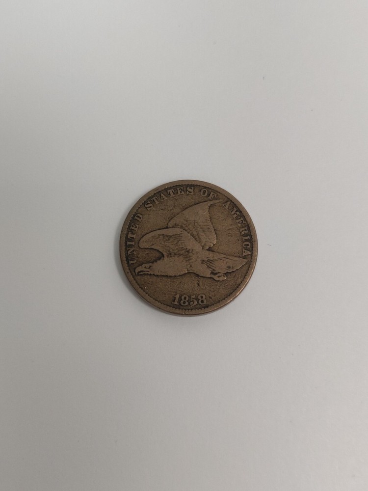 1858 FLYING EAGLE CENT