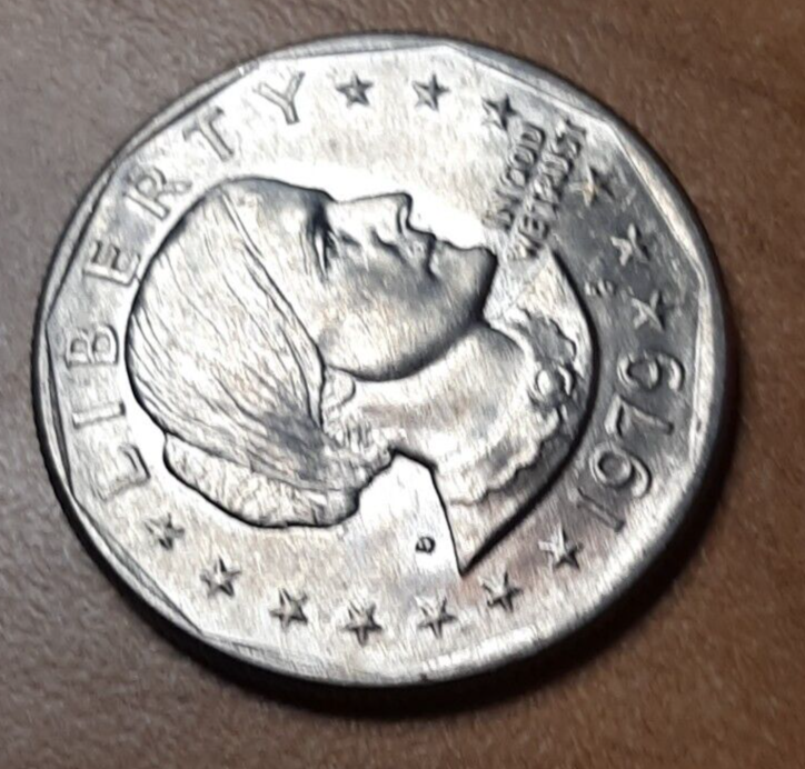 Susan B. Anthony Clad Coin 1979 D Denver Mint 1D Nice Not Silver