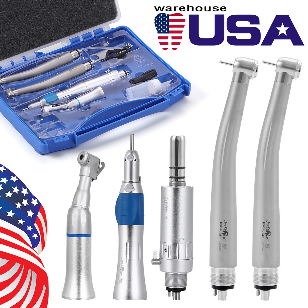 Dental Unit Chair Computer Controlled DC Motor & Air Compressor Rolling Trolley