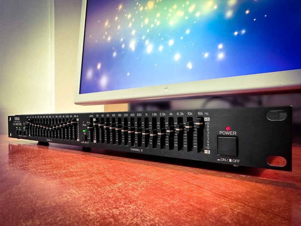 Yamaha GQ2015 🌈RaRe🌈 Vintage Stereo Equalizer