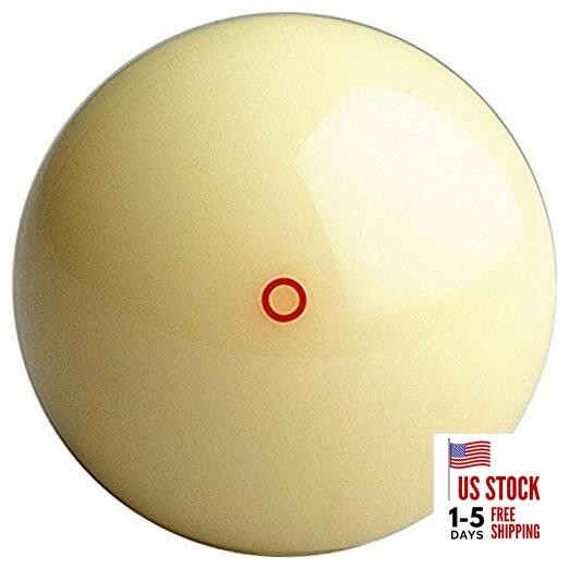 2-1/4" Regulation Size Billiard/Pool Ball: Red Circle Easy Open Packaging
