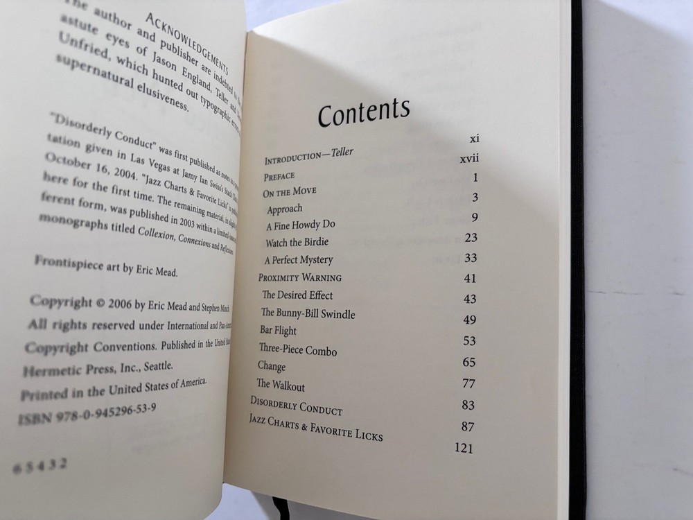 Tangled Web Eric Mead Hermetic Press (2006) 1st Edition OOP