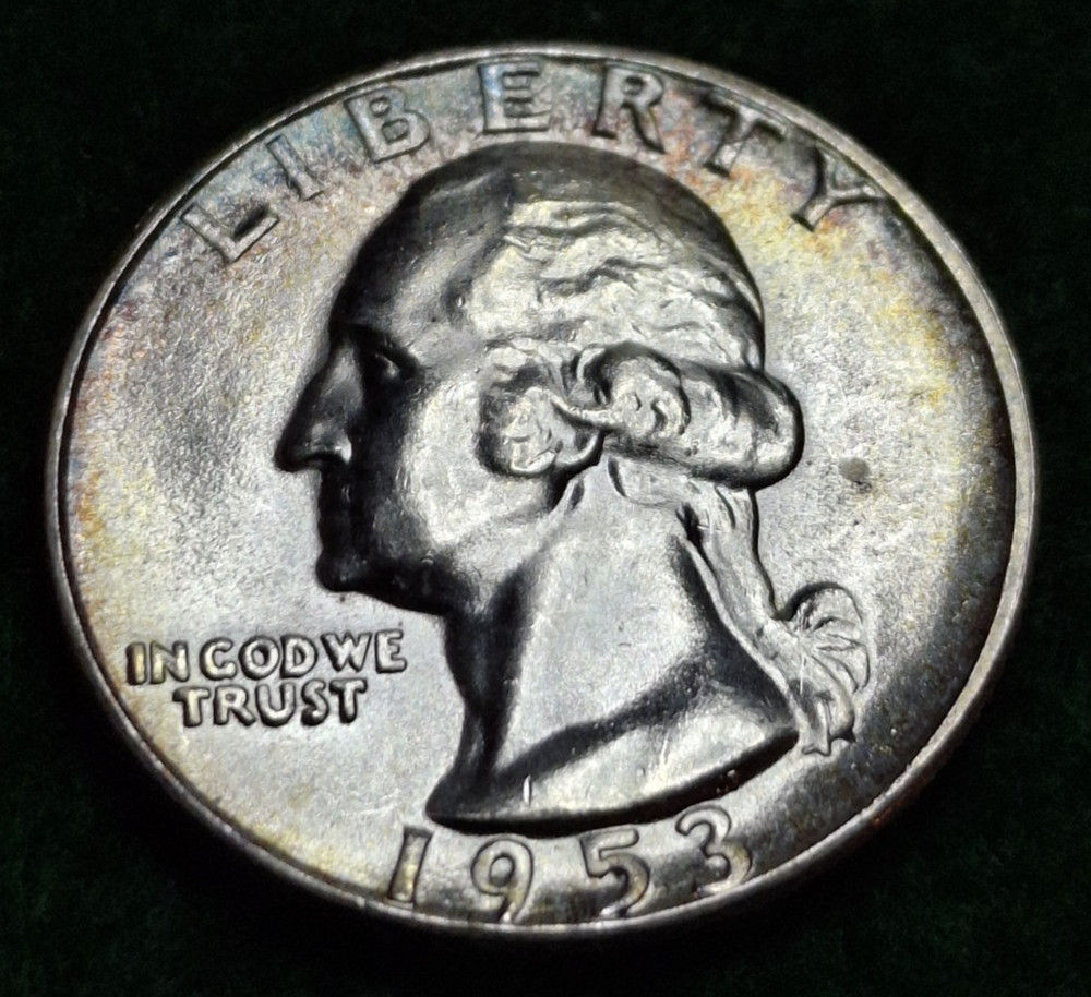 1953 Washington Quarter
