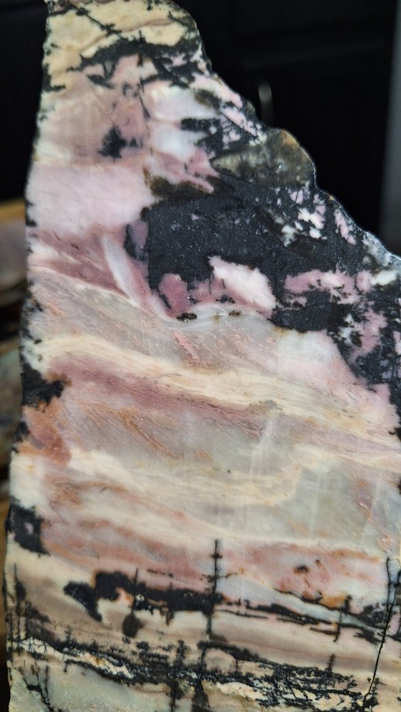 Large Rhodonite Slab