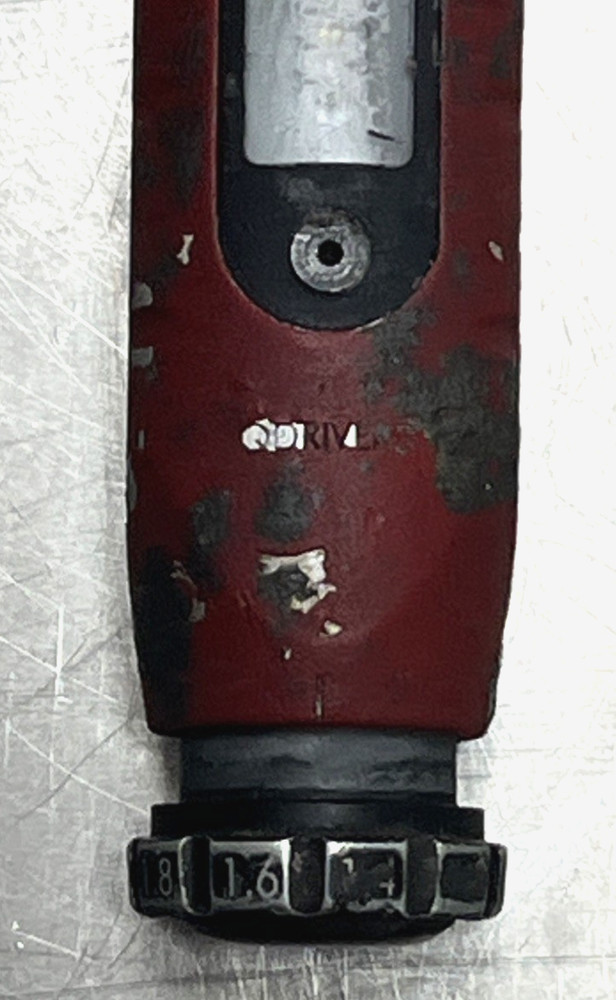 Snap- On QDRIVER3 Micrometer Adjustable Torque Screwdriver