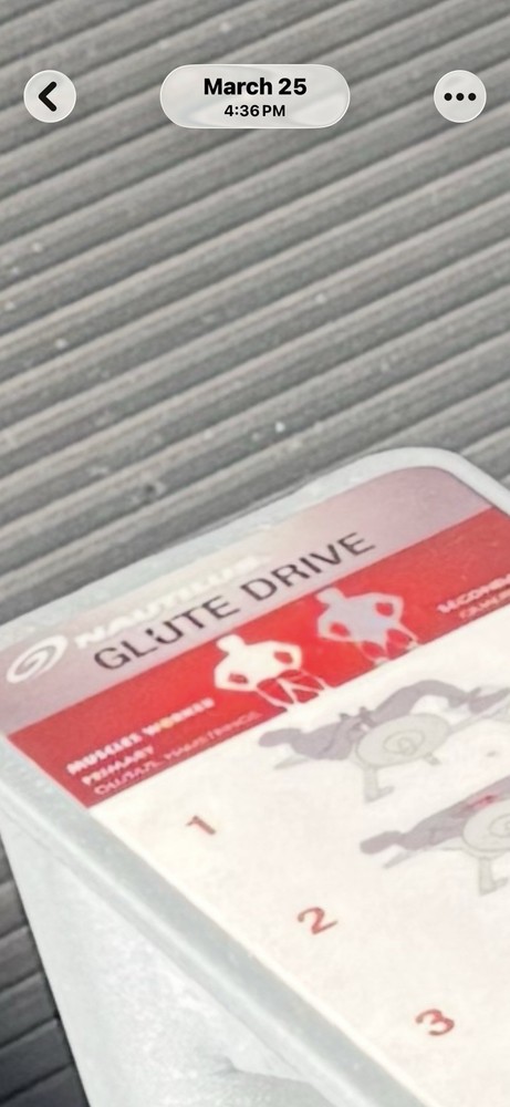 Nautilus Gym Glute Drive