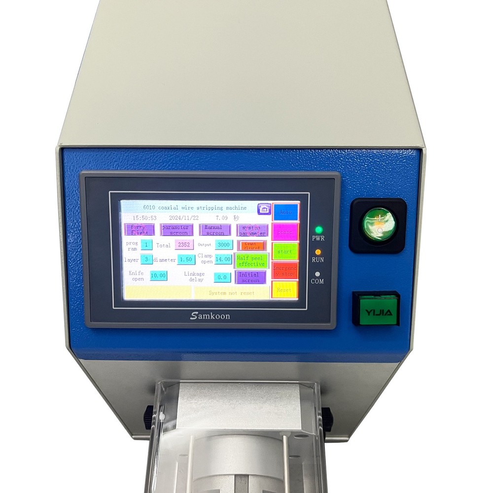 48mm 110V Coaxial Cable Stripping Machine 3-axis Cable Multi-layer Stripping