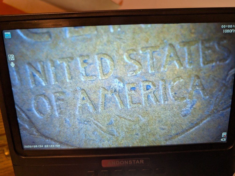 1918 D Penny Double Die Errors 1 And 19 And D. Are Doubled