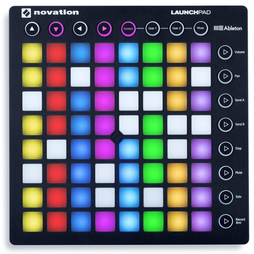 Novation Launchpad Ableton Live Controller with 64 RGB Backlit Pads (8x8 Grid)