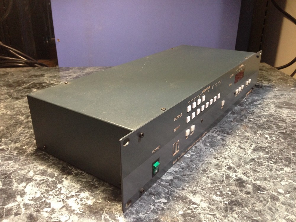 Kramer VS-804YC 8x4 S-Video Balanced-Audio Matrix