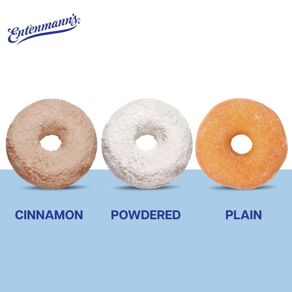 Entenmann's Soft'ees Variety Pack Donuts, 12 count, Plain Donuts, 18.5 oz