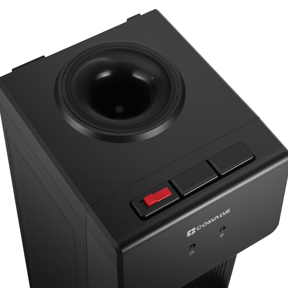 Hot/Cold Water Cooler Dispenser Freezer Top Loading Compressor Refrigeration