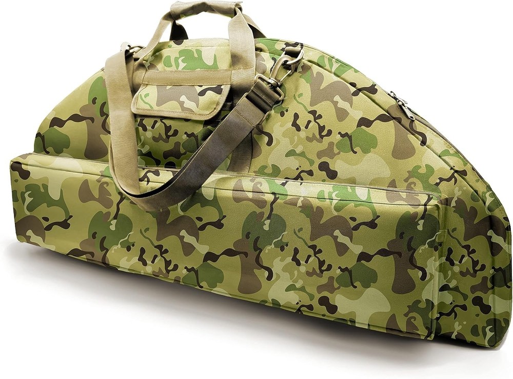 Secure & Lightweight Compound Bow Case - 44'' Padded Soft Protection & Storage
