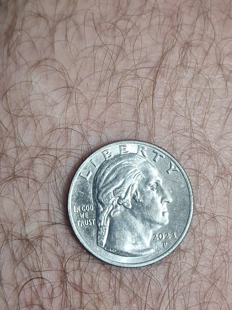 RARE “In Cod We Trust” 2023 P Washington Quarter Error Coin