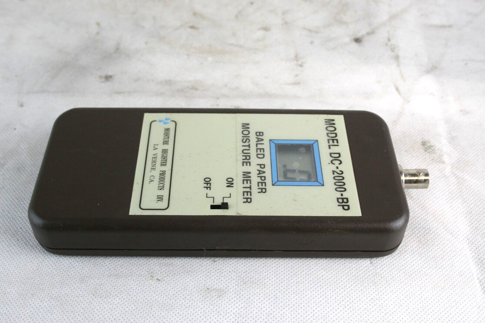 Baled Paper Moisture Meter Model DC-2000-BP