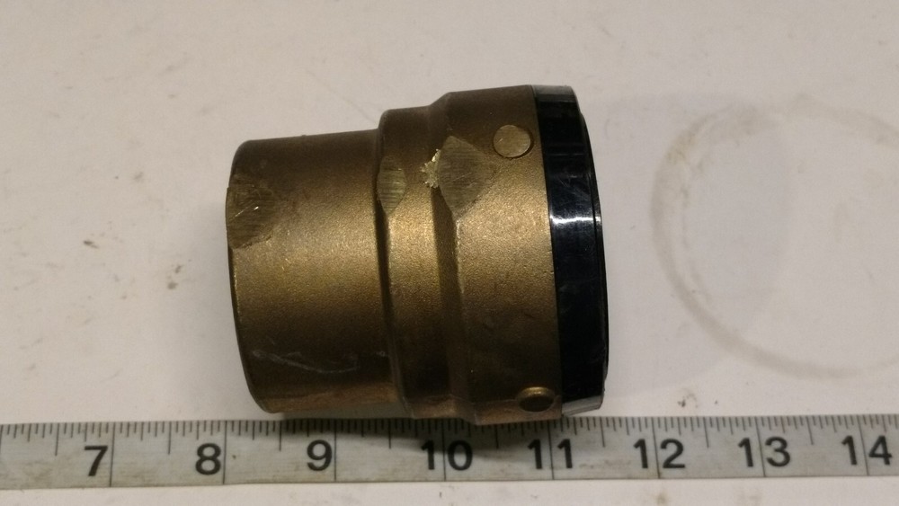 SharkBite UXL0454 Brass 2" Plug/cap