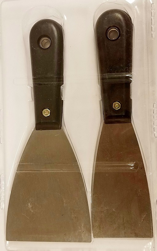 SET OF 2 PIECE SCRAPER 2" 3" MULTI PURPOSE REMOVE PAINT WALLPAPER STRIPPER TOOL