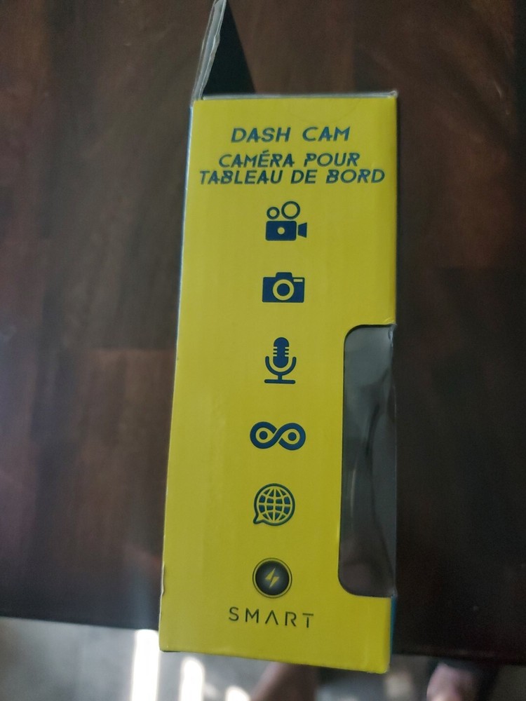 Smart Dash Camera 2.4" screen 720p 170-degree wide Angle