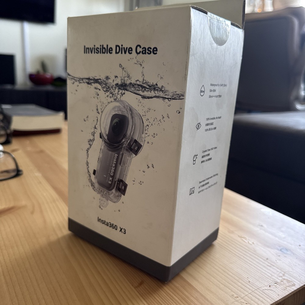 Insta360 - X3 Invisible Dive Case - Clear