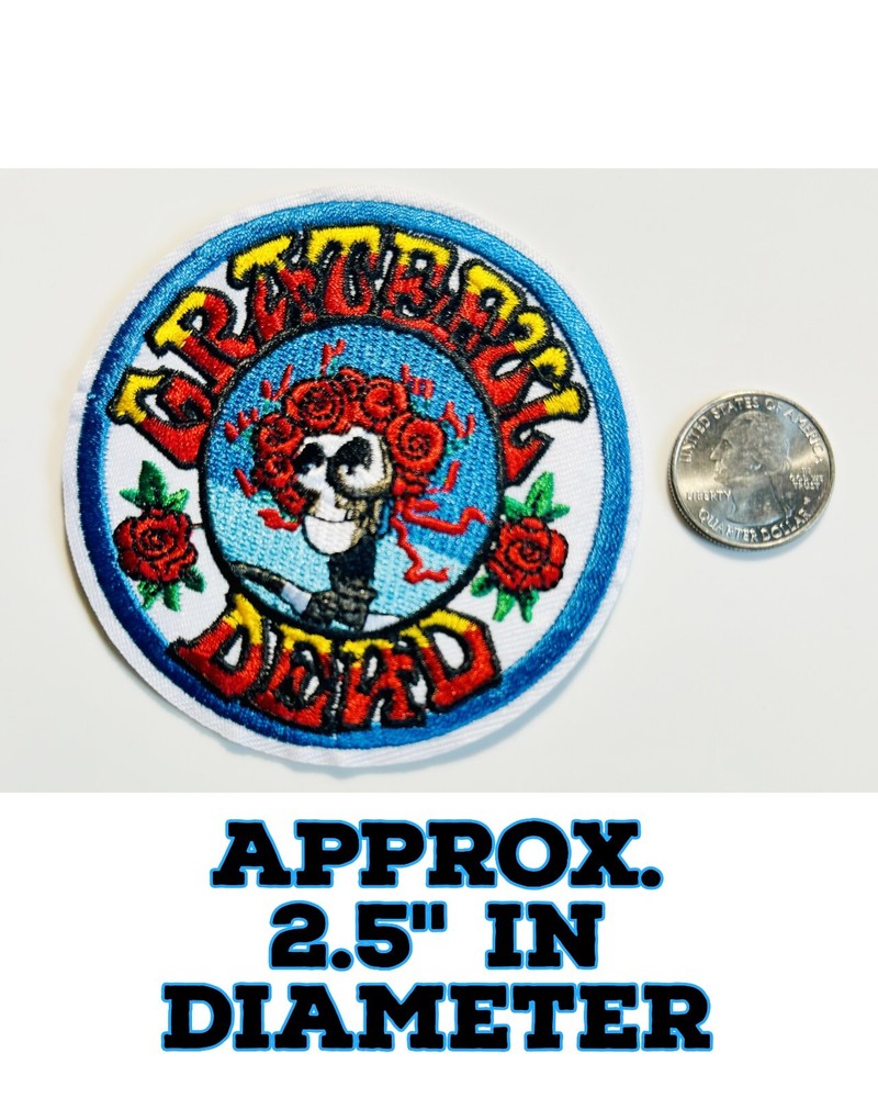 Grateful Dead Rosie iron on patch