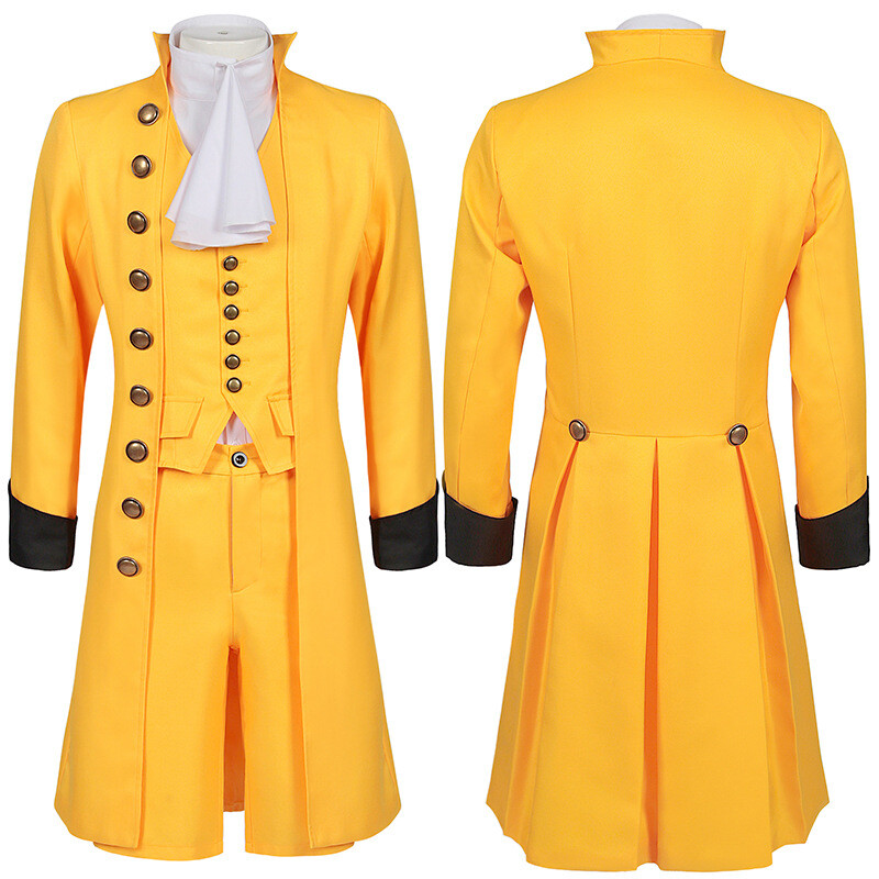 Medieval British Style Full Set Uniform Halloween Cosplay Costume