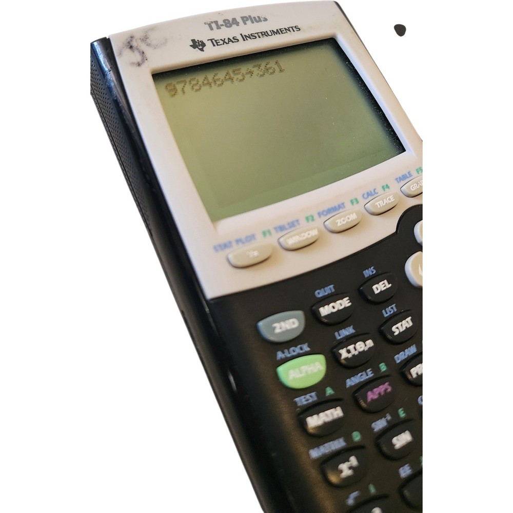 Texas Instruments TI 84 Plus Silver Edition Graphing Calculator