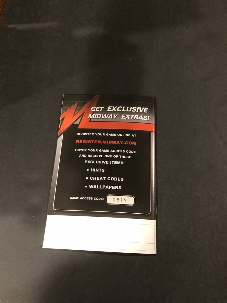 Game party Wii Manual only