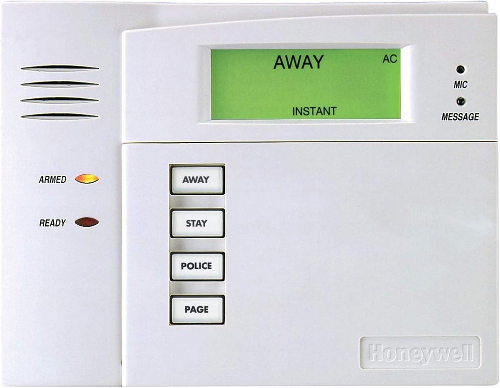 Honeywell 5828 Wireless Fixed Keypad Access Device - White