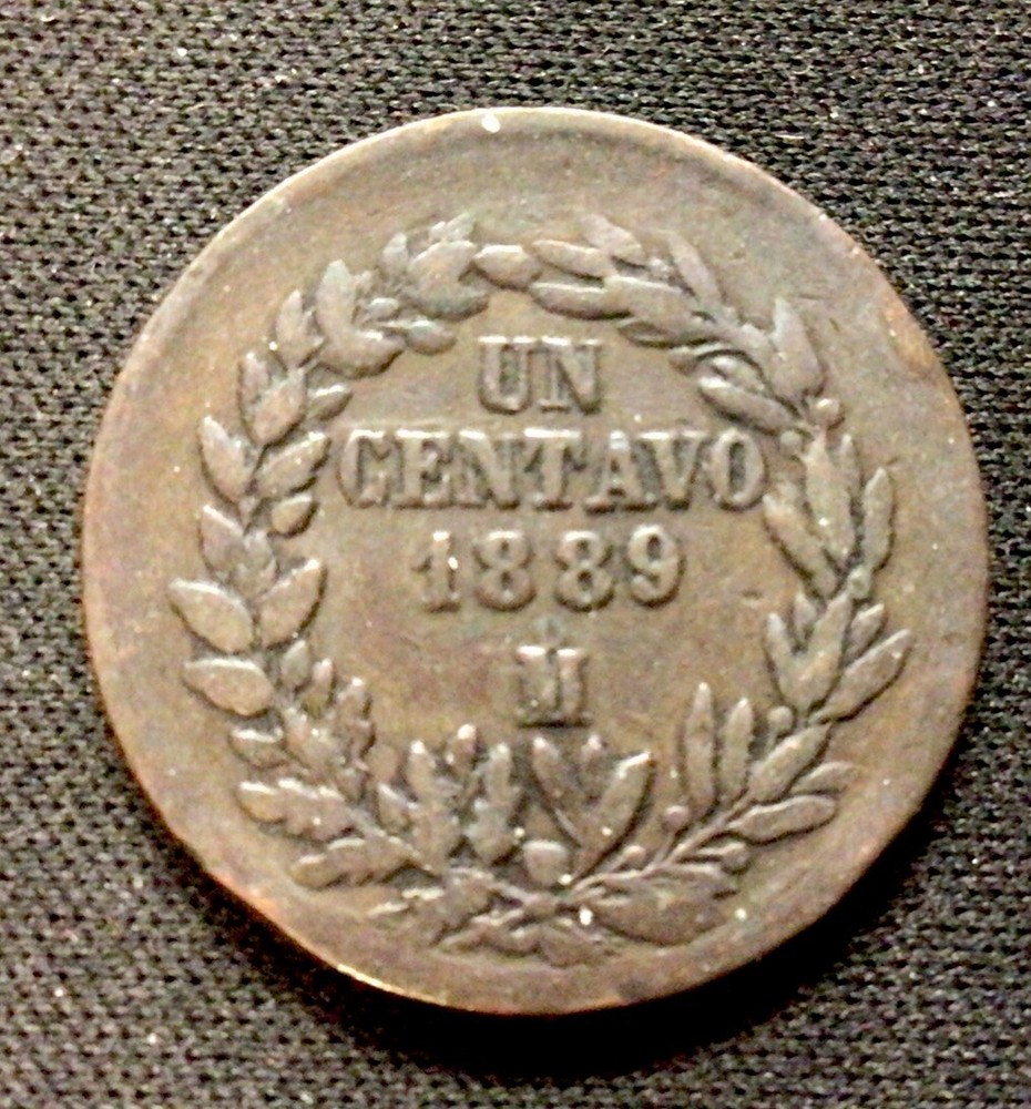 1889 M Mexico 1 Centavo! ENN Coins