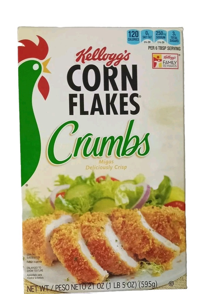 Kellogg'S, Corn Flake Crumbs, 21Oz Box (Pack of 3)