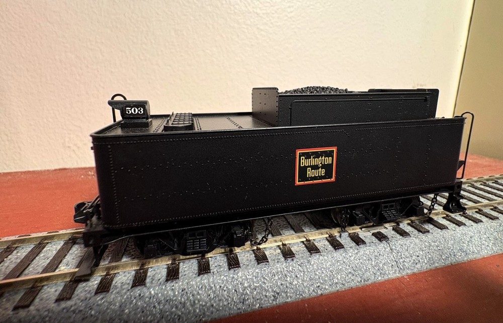 HO Bachmann Spectrum Tender, coal load