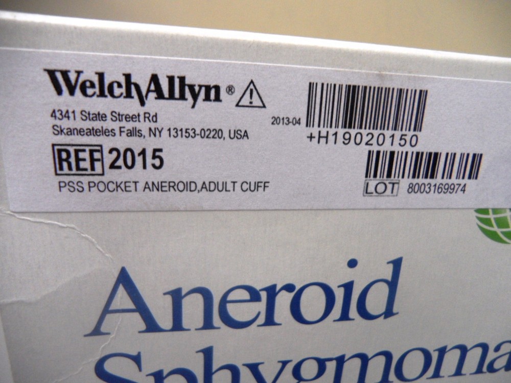PSS Select Aneroid Sphygmomanometer REF 2015