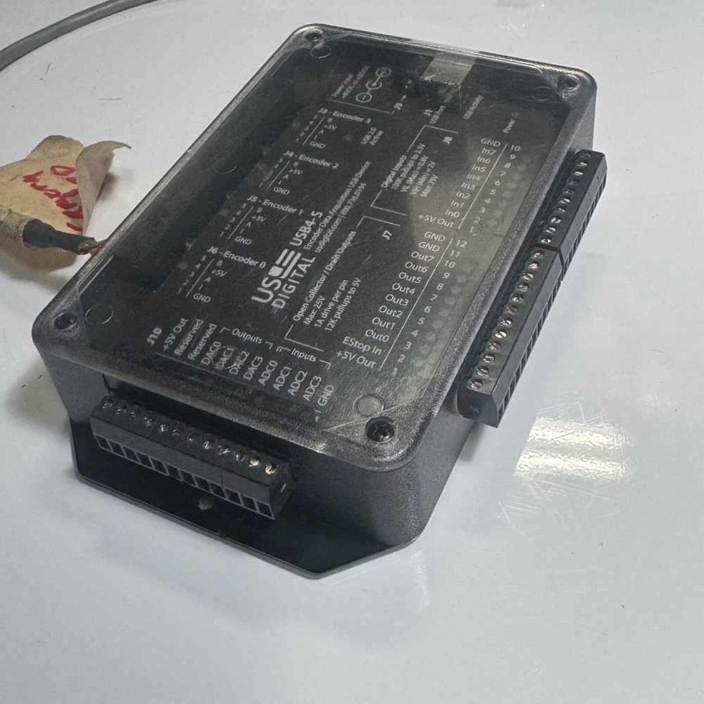 US Digital USB4-S Encoder Data Acquisition Device - Untested, Powers On